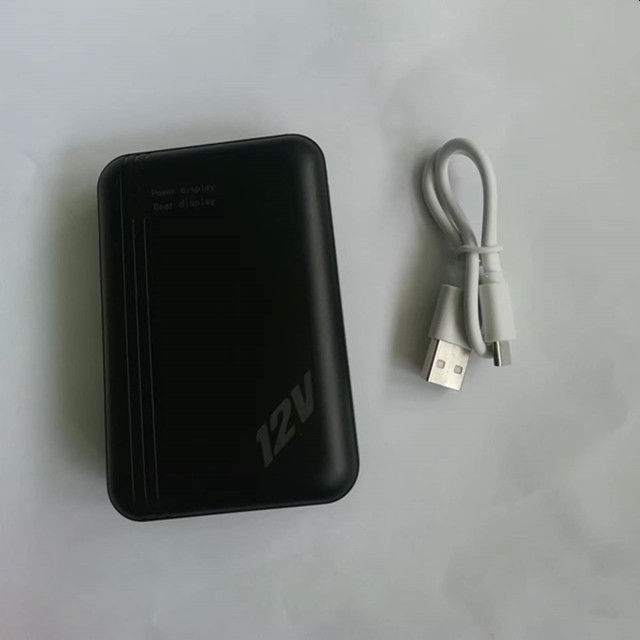 แบตเตอรี่พัดลม 12V 10000mAh DC สําหรับเครื่องเย็น ชุดพัดลม USB สําหรับมือถือ