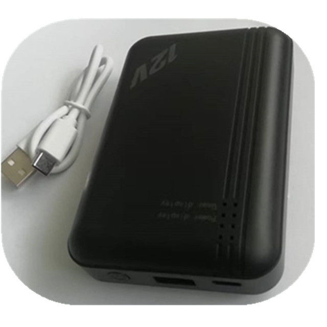 แบตเตอรี่พัดลม 12V 10000mAh DC สําหรับเครื่องเย็น ชุดพัดลม USB สําหรับมือถือ