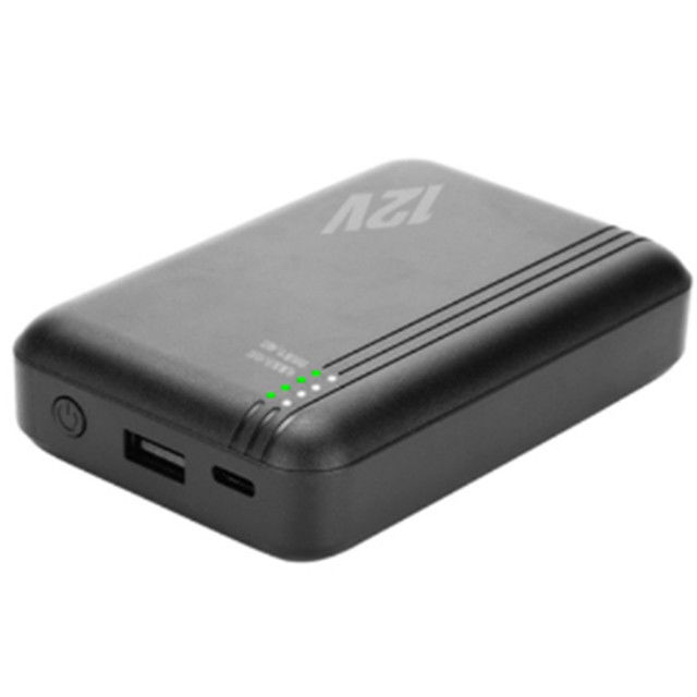แบตเตอรี่พัดลม 12V 10000mAh DC สําหรับเครื่องเย็น ชุดพัดลม USB สําหรับมือถือ