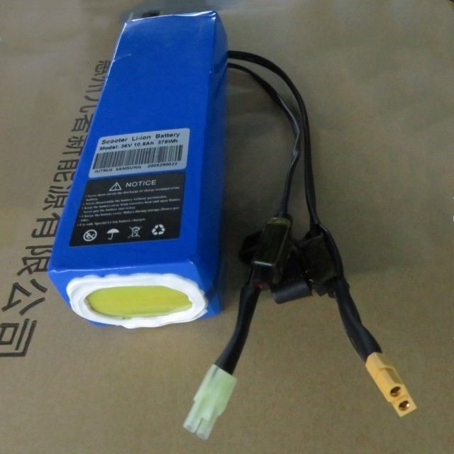 ชุดแบตเตอรี่ 12v 18650 2600mAh 36V 10.4Ah พร้อม XT60 สำหรับ E Scooter