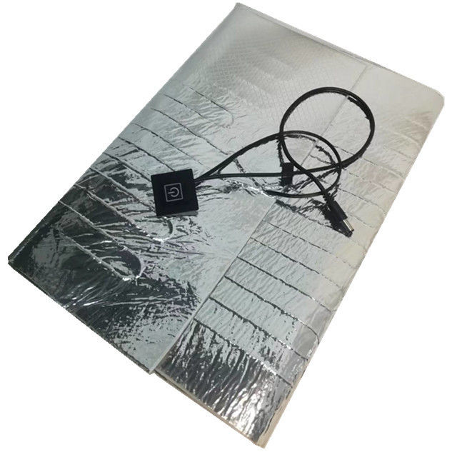 แผ่นความร้อนอลูมิเนียมฟอยล์ 12V ขนาด 25x25cm 30x30cm 35x35cm สำหรับส่งอาหาร
