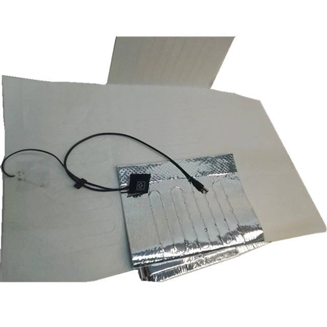 แผ่นความร้อนอลูมิเนียมฟอยล์ 12V ขนาด 25x25cm 30x30cm 35x35cm สำหรับส่งอาหาร