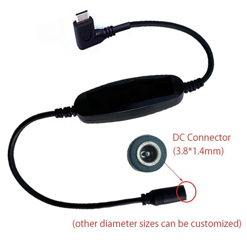 3.8 * 1.4 สาย USB DC หุ้มฉนวนสำหรับพัดลมเสื้อผ้าเครื่องปรับอากาศ