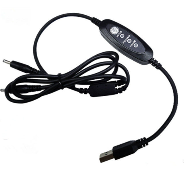 สายเคเบิล Usb Dc แรงดันต่ำ 13 ซม. สายเคเบิลสวิตช์ไฟ Usb มุมตรง