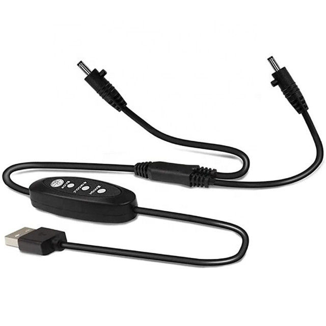 สายเคเบิล Usb Dc แรงดันต่ำ 13 ซม. สายเคเบิลสวิตช์ไฟ Usb มุมตรง