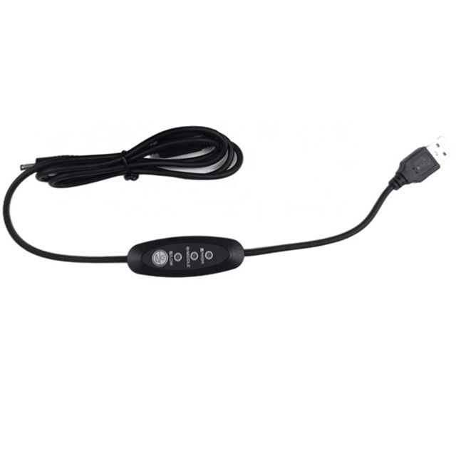 สายเคเบิล Usb Dc แรงดันต่ำ 13 ซม. สายเคเบิลสวิตช์ไฟ Usb มุมตรง