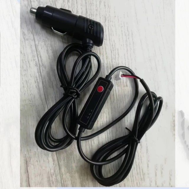 Custom Fan Switch Power Line Cable PE Jacket 1.2M JST 2Pin Bullet head