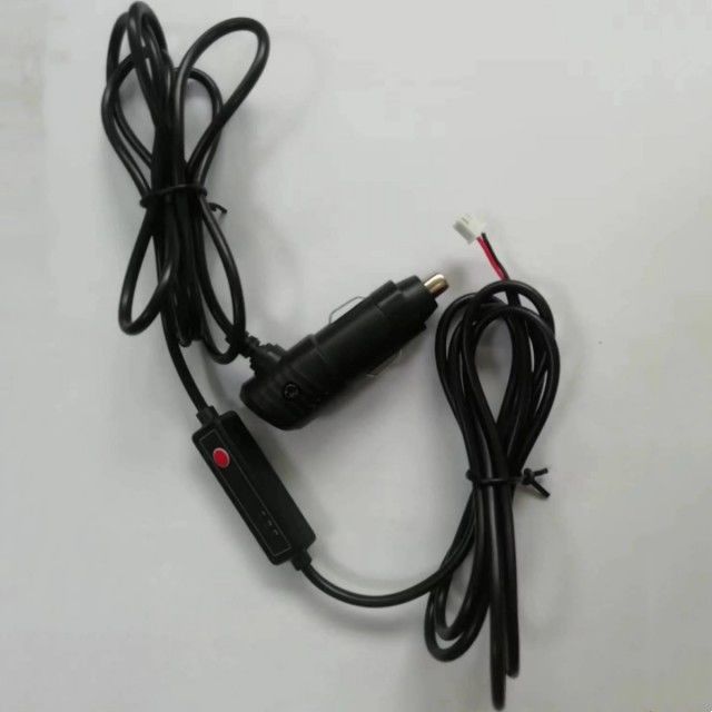 Custom Fan Switch Power Line Cable PE Jacket 1.2M JST 2Pin Bullet head