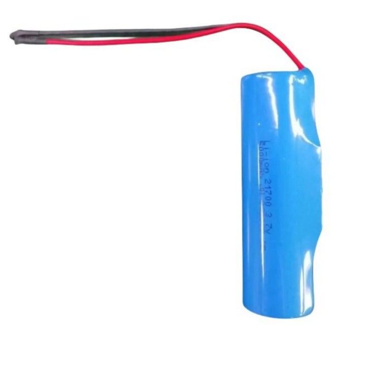 3.7V 5000mAh 21700 แพ็คด้วย PCB และนํา 20 AWG สําหรับอุปกรณ์อิเล็กทรอนิกส์