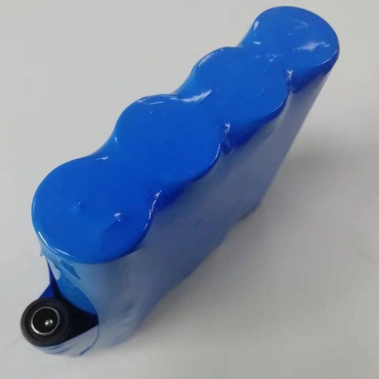 4 เซลล์ 21700 7.4 วอลต์ แบตเตอรี่แพ็ค 10000mah 2 ชิ้นในชุดที่ 2 ในขนานกับ Dc5.5x2.1mm แพล็กหญิง