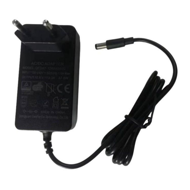12.6v 3a แอค Dc แอดป์เตอร์ชาร์จ เครื่องพับแบบสแตนดาร์ทยุโรป Dc5.5x2.1mm เพศชาย