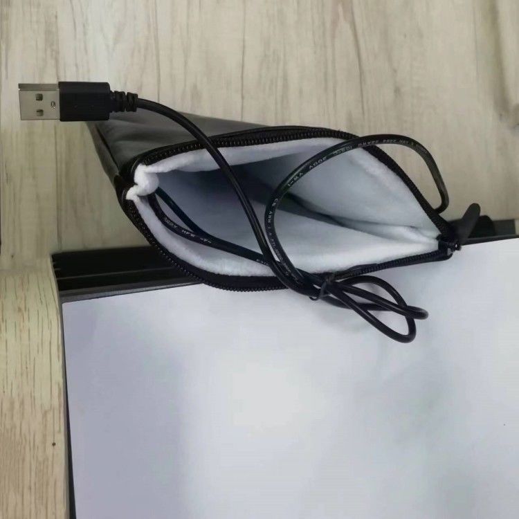 ขนาด 30x20cm กระเป๋าสะพายความร้อนตามสั่ง พร้อมปุ่ม USB สําหรับนม Nacho ของชีส