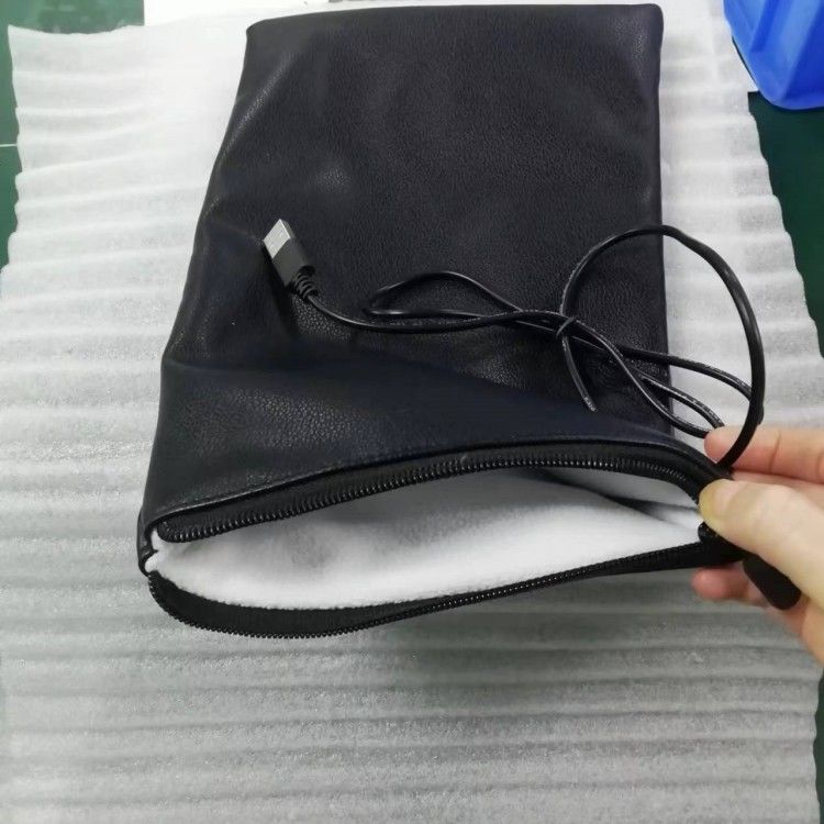 ขนาด 30x20cm กระเป๋าสะพายความร้อนตามสั่ง พร้อมปุ่ม USB สําหรับนม Nacho ของชีส