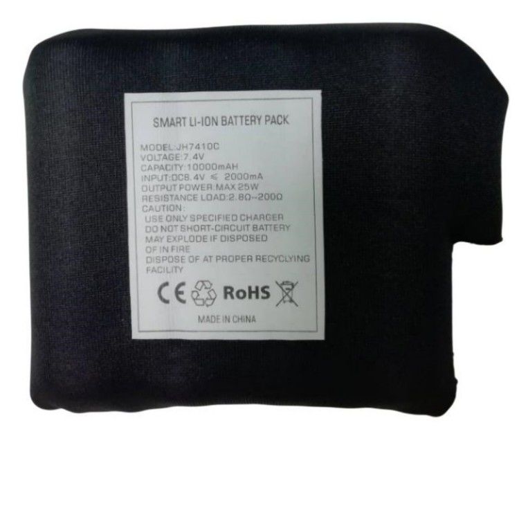 เสื้อดําสําหรับดําน้ํา แผง 7.4 วอลต์ 10000mah แบตเตอรี่ 21700 2S2P สําหรับเสื้อที่อบอุ่น