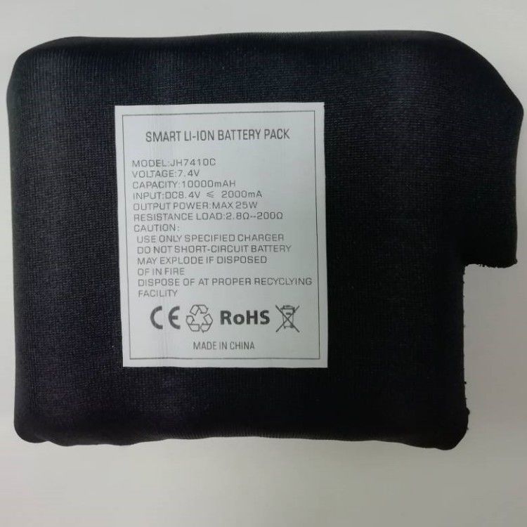 เสื้อดําสําหรับดําน้ํา แผง 7.4 วอลต์ 10000mah แบตเตอรี่ 21700 2S2P สําหรับเสื้อที่อบอุ่น