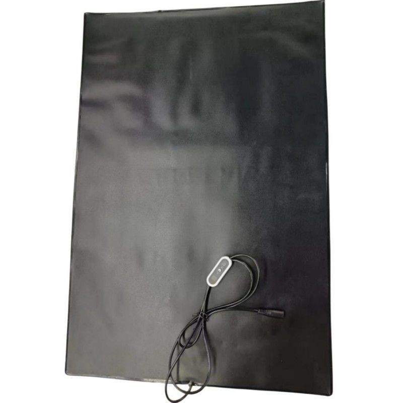 PVC Pet Heat Mat 12V Heating Pad 60x40cm พร้อมเครื่องควบคุมอุณหภูมิ สําหรับสุนัขแมว
