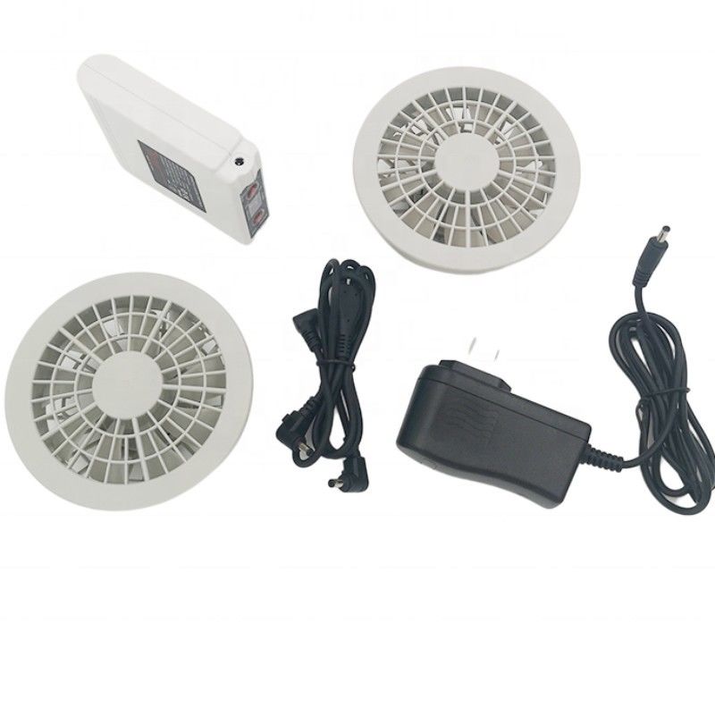 PSE แฟน แบตเตอรี่ชุด 7.4V 5200mAh แฟนเย็นเสื้อชุด 4 ระดับความเร็วลม