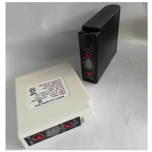 KC 7.4V 5200mAh เสื้อผ้าที่อบอุ่น แบตเตอรี่ แฟน แจ็คเก็ต แบตเตอรี่ที่มี ON / OFF Switch ขึ้นและลงการควบคุมอุณหภูมิ