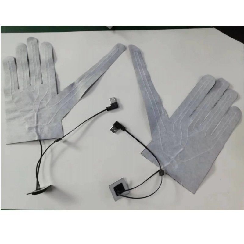เสื้อผ้า เครื่องอบอุ่นสําหรับถุงมือ 5V USB กับเครื่องอบอุ่นสวิทช์สําหรับถุงมือที่อบอุ่น