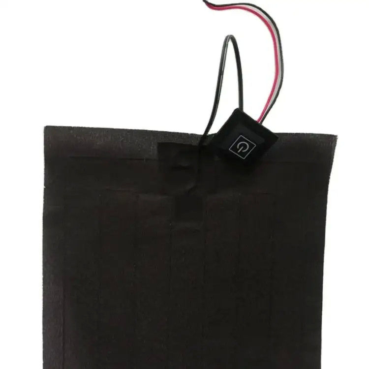 เสื้อผ้าที่กําหนดเอง พัดความร้อน ขนาด 20x20cm 3.7V ด้วย SM 2Pin Plug