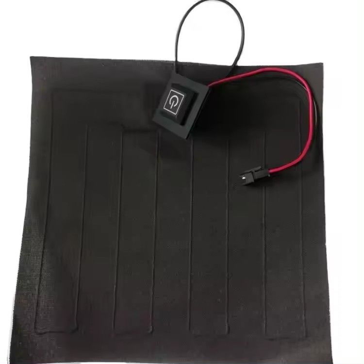 เสื้อผ้าที่กําหนดเอง พัดความร้อน ขนาด 20x20cm 3.7V ด้วย SM 2Pin Plug