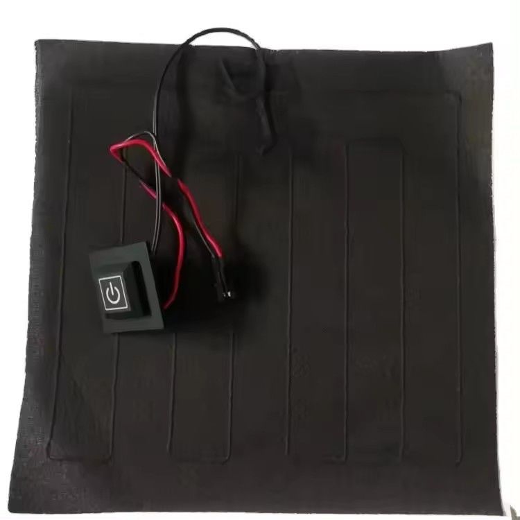 เสื้อผ้าที่กําหนดเอง พัดความร้อน ขนาด 20x20cm 3.7V ด้วย SM 2Pin Plug