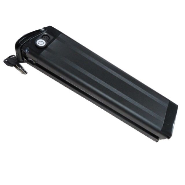 แบตเตอรี่ปลาเงิน 48V 15Ah สําหรับ Ebike ด้วย 3P Cannon Head Charging Port