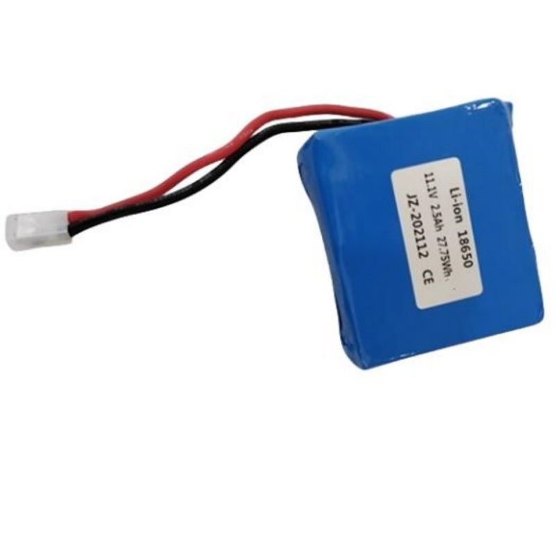 แบตเตอรี่ระดับสูง 3S1P 18650 แบตเตอรี่ขนาด 2500mAh 8C 11.1V สําหรับอุปกรณ์การแพทย์