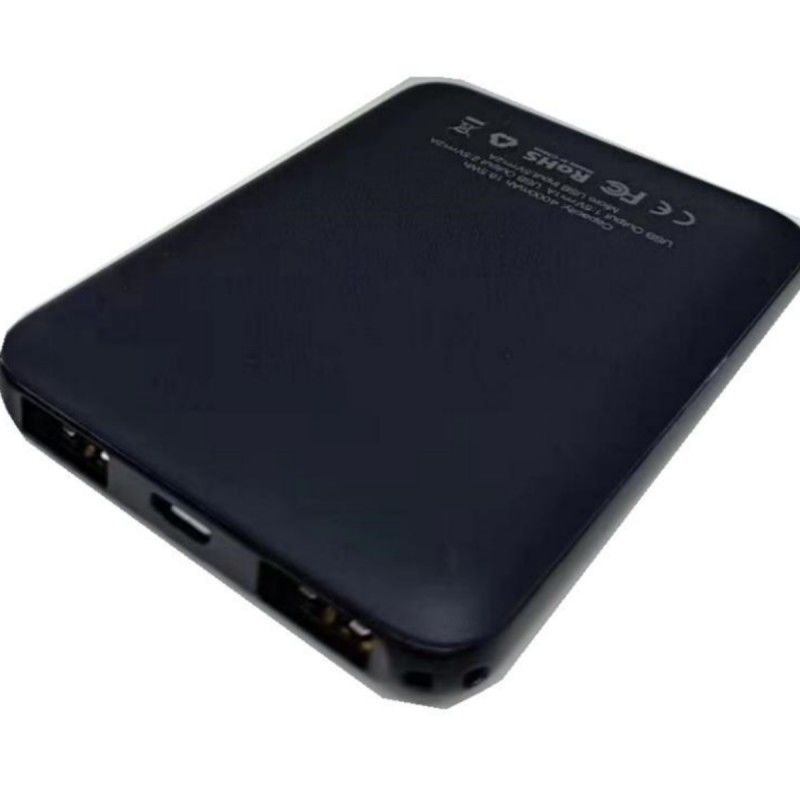 มินิ แฟสเตอร์ พาวเวอร์แบงค์ 4000mAh 5V 2A ขนาดปาล์ม ซุปเปอร์สลิม แบตเตอรี่ พาวเวอร์แบงค์
