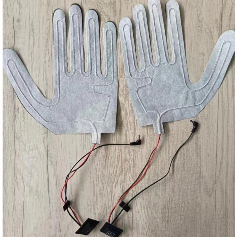 ปักความร้อน 7.4V สําหรับถุงมือด้วยสายไฟ DC 3.5x1.35mm