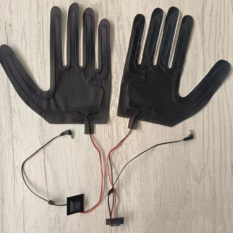 ปักความร้อน 7.4V สําหรับถุงมือด้วยสายไฟ DC 3.5x1.35mm