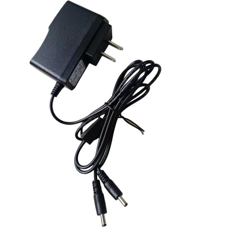 เครื่องชาร์จมาตรฐานของสหรัฐอเมริกา 8.4V 1.2A พร้อมหัว DC สองตัว สําหรับแบตเตอรี่ถุงมือที่ร้อน