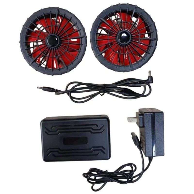 19V แฟนแบตเตอรี่ชุด 20000mAh สําหรับหนาวฤดูร้อน เสื้อเย็น 12 ชั่วโมงเวลาทํางาน
