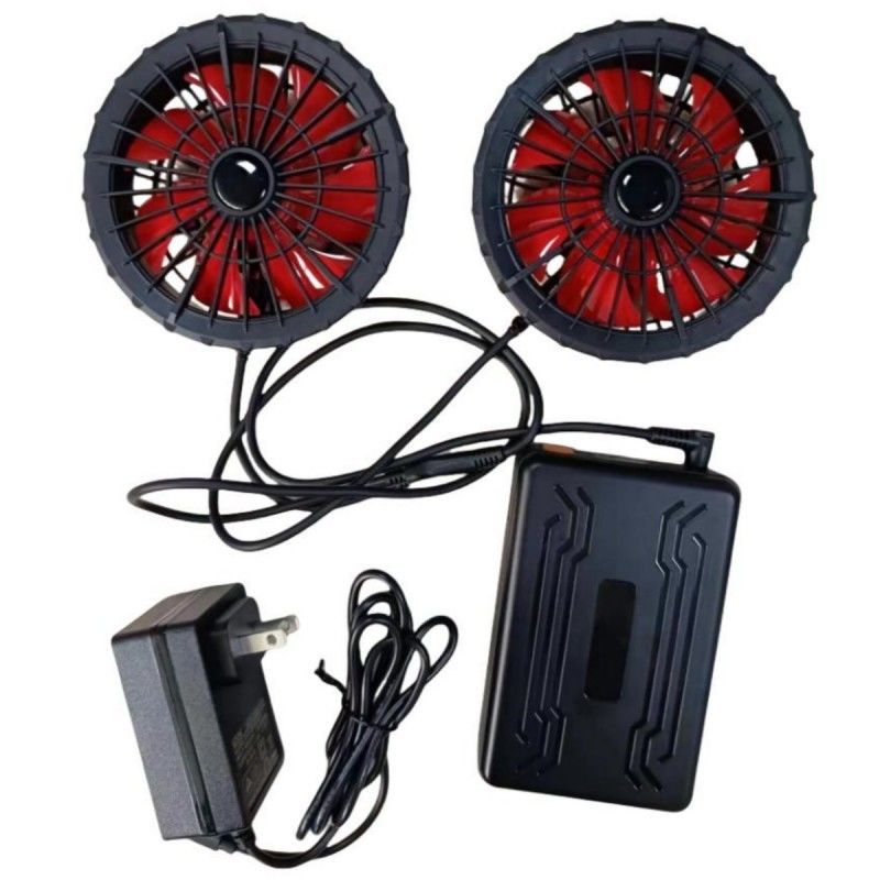 19V แฟนแบตเตอรี่ชุด 20000mAh สําหรับหนาวฤดูร้อน เสื้อเย็น 12 ชั่วโมงเวลาทํางาน