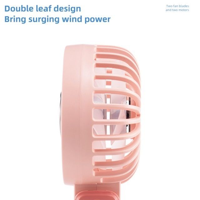 พิเศษ Mini Double Fan Blade Double Motor 180 องศา พับพัดพัดพัดพัดพัดพัดพัดพัดพัดพัดพัดพัดพัดพัดพัดพัด