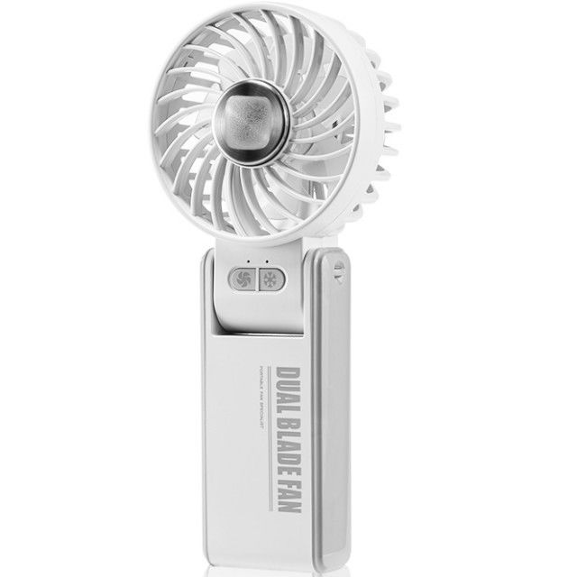 พิเศษ Mini Double Fan Blade Double Motor 180 องศา พับพัดพัดพัดพัดพัดพัดพัดพัดพัดพัดพัดพัดพัดพัดพัดพัด