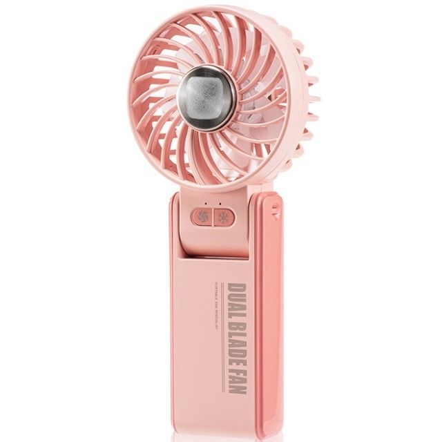 พิเศษ Mini Double Fan Blade Double Motor 180 องศา พับพัดพัดพัดพัดพัดพัดพัดพัดพัดพัดพัดพัดพัดพัดพัดพัด