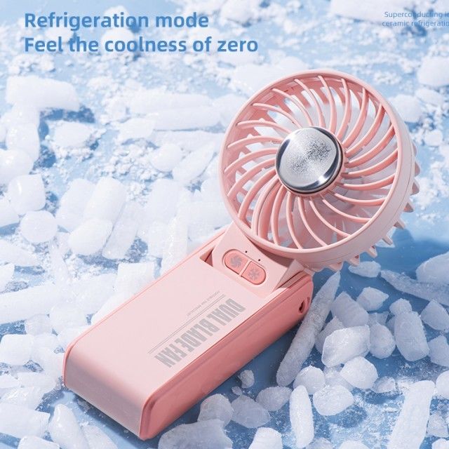 พิเศษ Mini Double Fan Blade Double Motor 180 องศา พับพัดพัดพัดพัดพัดพัดพัดพัดพัดพัดพัดพัดพัดพัดพัดพัด