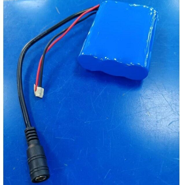 แบตเตอรี่ที่กําหนดเอง 11.1V 12V แพ็ค 18650 3s1p 12V แบตเตอรี่ 3.5Ah พร้อมพล็อก DC สําหรับไฟ LED Strip