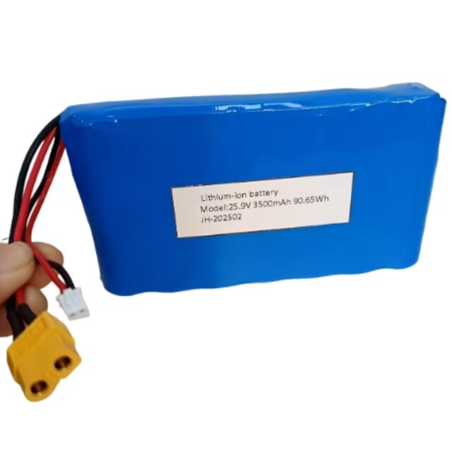ชุดแบตเตอรี่แบบกำหนดเอง 7s1p 18650 24V 3500mAh สำหรับมอเตอร์ 350W พร้อมปลั๊ก Xt60